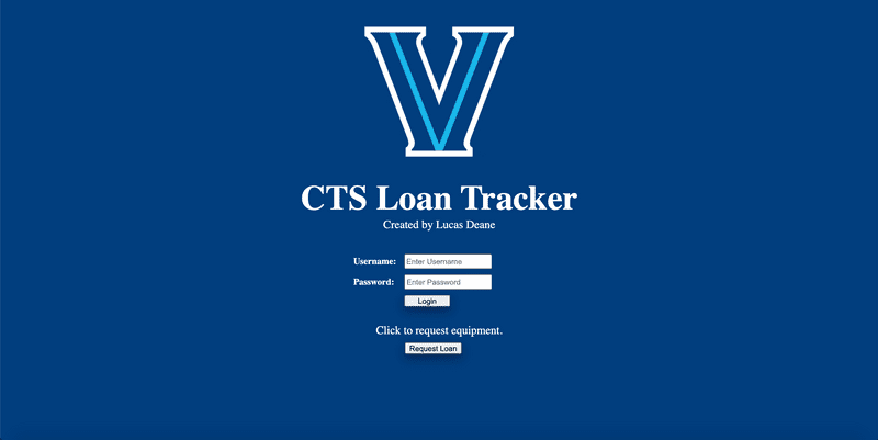 CTS Loan Tracker